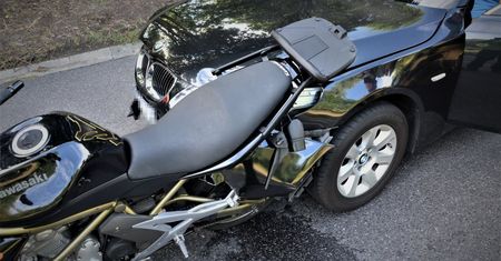 Mikołów. Uderzył w motocykl, to był początek kłopotów