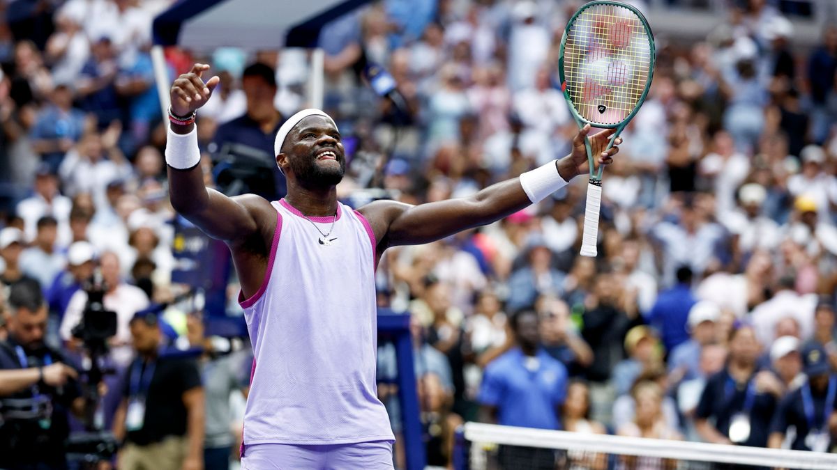 PAP/EPA / Justin Lane / Na zdjęciu: Frances Tiafoe