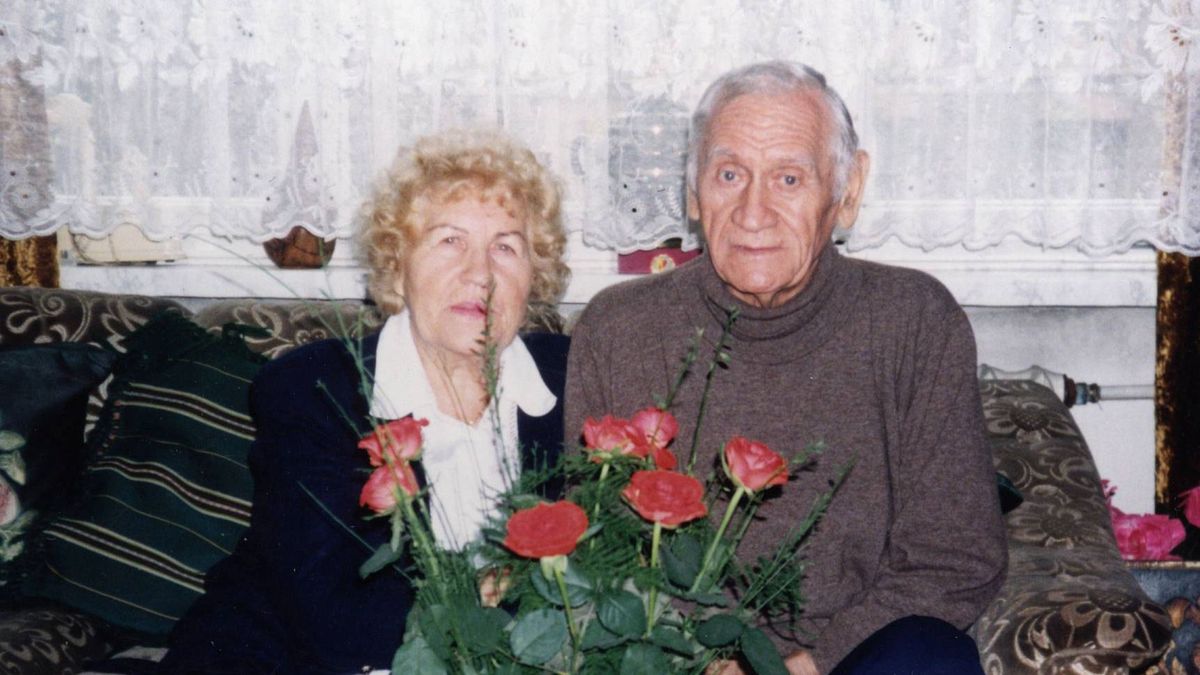 Kazimierz Górski z żoną Marią