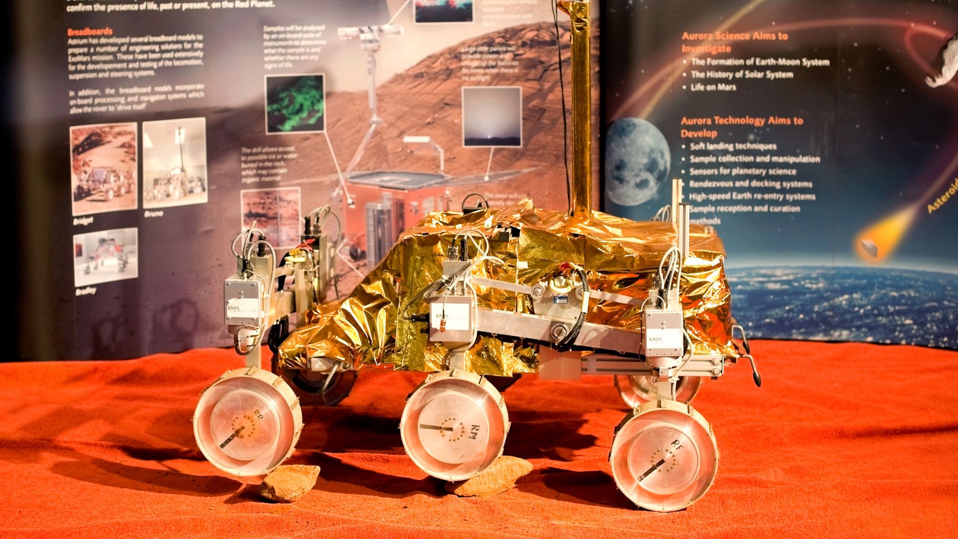 ExoMars mission rover delayed launch.  The reason for the sanctions imposed on Russia.