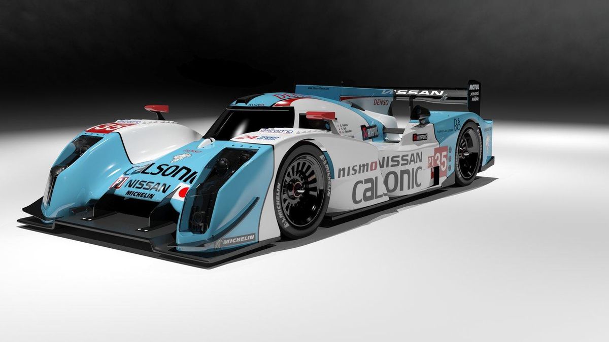 Fanowski projekt modelu Nissan LMP1 - autor Oriol Folch Garcia