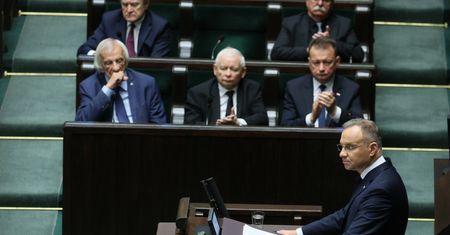 Duda aż podnosił głos. Mówił o "skandalu" w sądownictwie