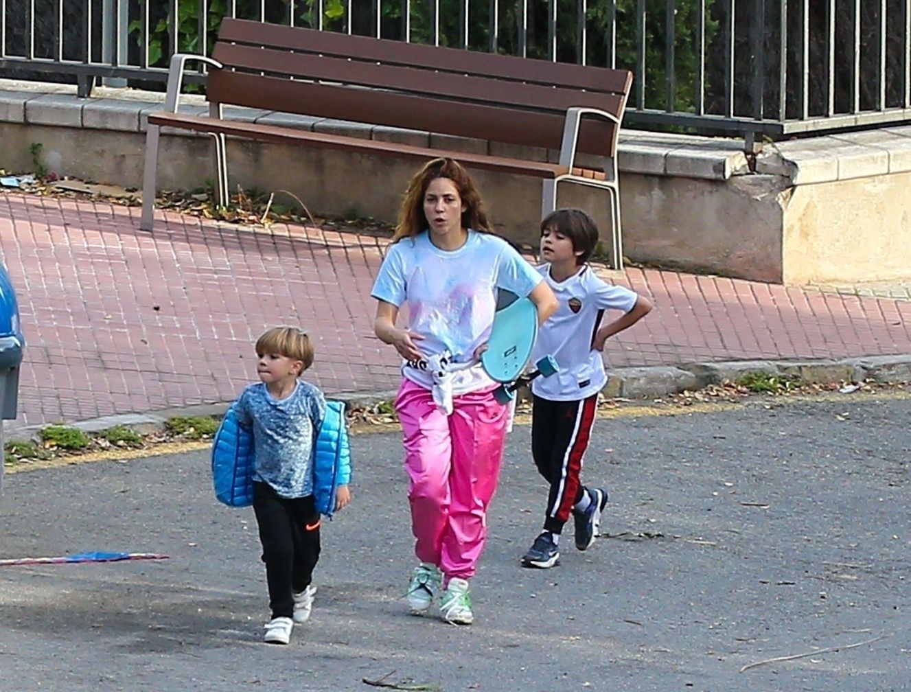 Shakira z rodziną