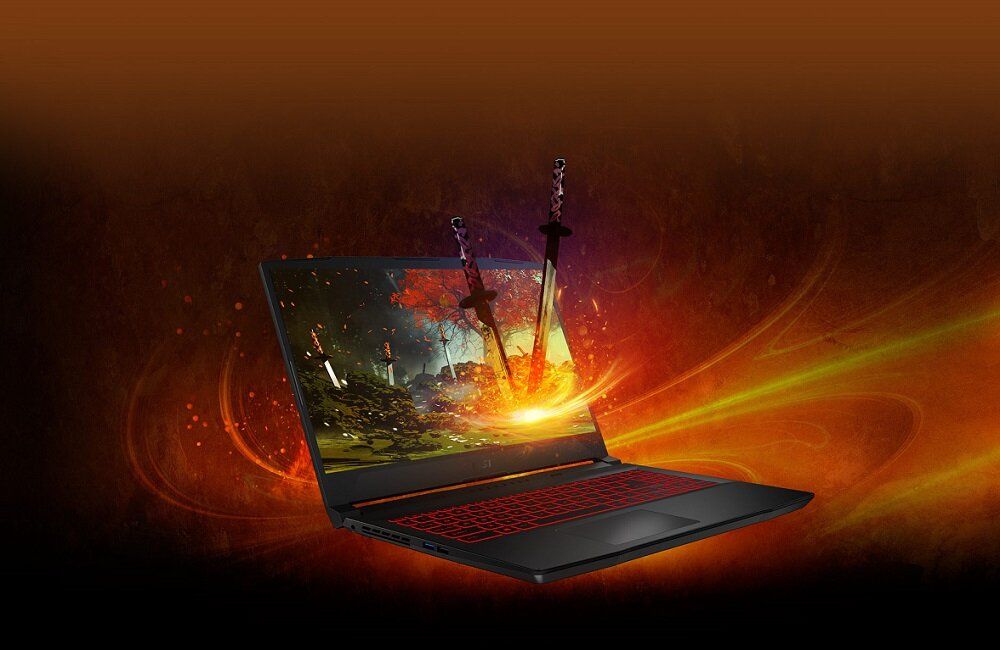 Laptop MSI Katana GF76 11UD-684PL 17.3" IPS 144Hz i7-11800H 16GB RAM 512GB SSD GeForce RTX3050Ti 