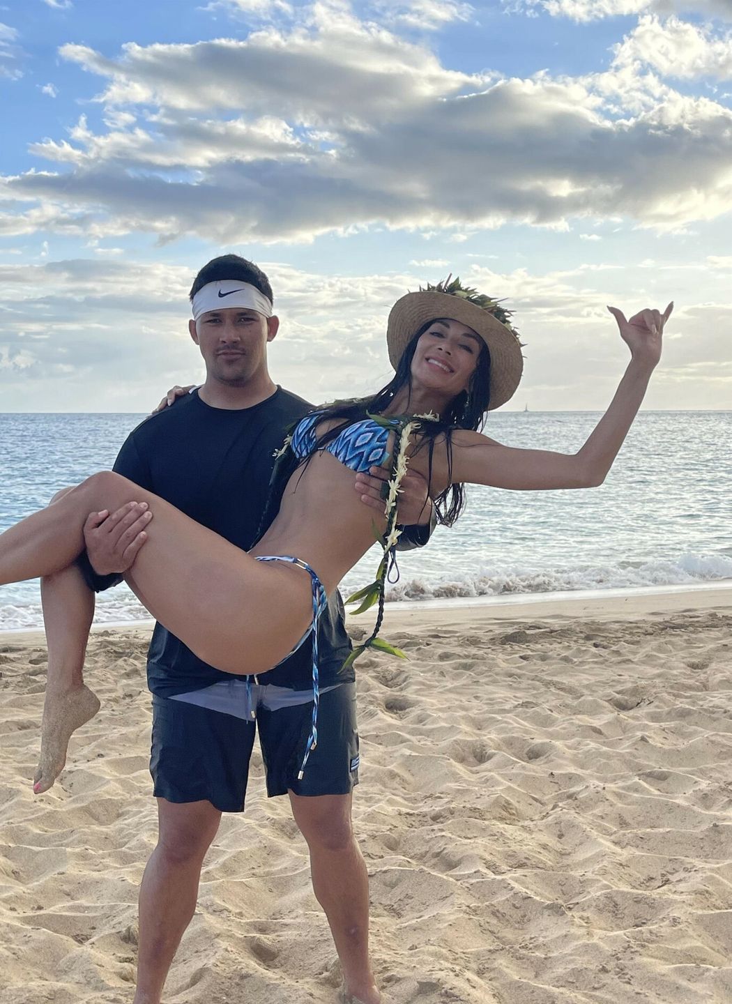 Nicole Scherzinger na Hawajach