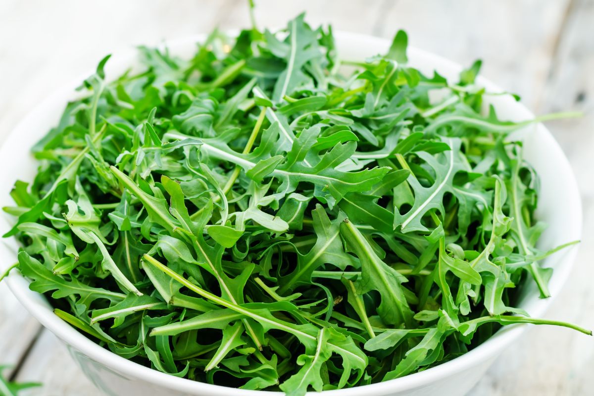 Arugula is a source of vitamins and minerals.