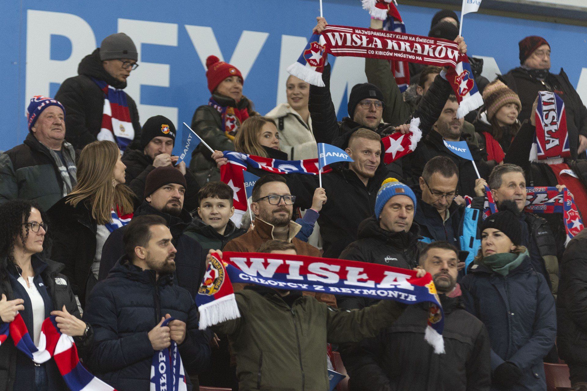 Kibice dobrze bawili się na meczu Wisła Kraków - Stal Mielec