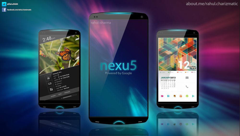 Nexus 5 - koncept (fot. concept-phones.com)