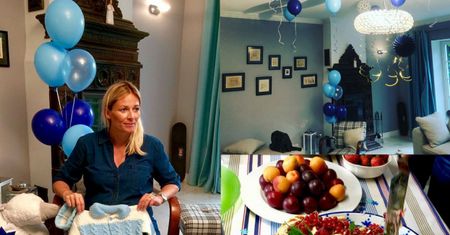 Odeta Moro pokazała zdjęcia z baby shower: "Mój dom zamienił się w błękitny raj"