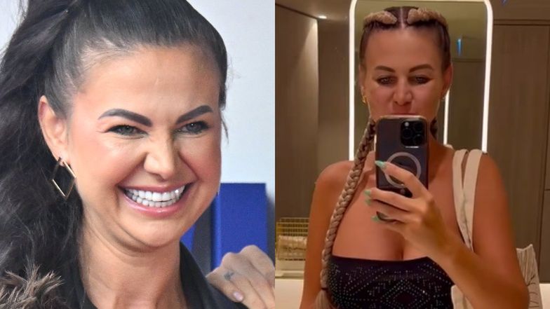 Odchudzona Maja Rutkowski wdzięczy się przed lustrem w Dubaju