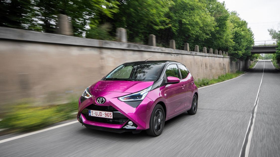Aygo jest najmłodszym i najciekawszym autem w zestawieniu