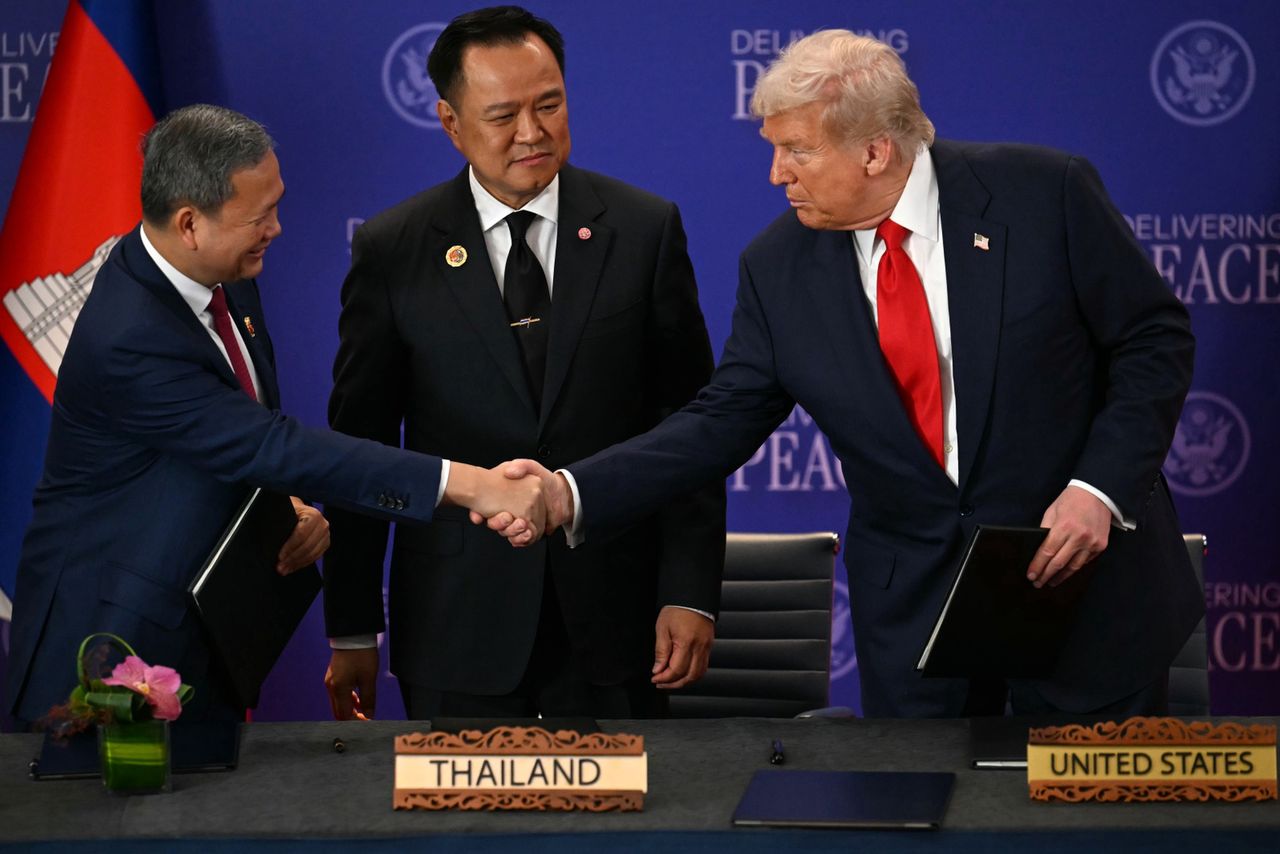 "Porozumienie pokojowe". Trump był świadkiem