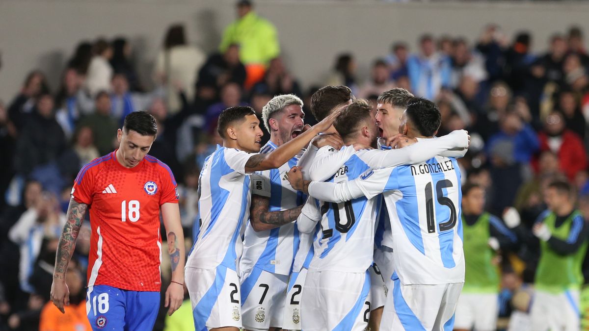 Getty Images / Daniel Jayo / Na zdjęciu: Argentyna rozbiła Chile