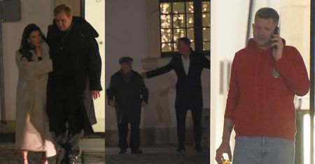Krzysztof Ibisz, Roksana Węgiel, Filip Chajzer z trunkiem w ręku i inne gwiazdy na potajemnym spotkaniu z Miszczakiem (ZDJĘCIA)