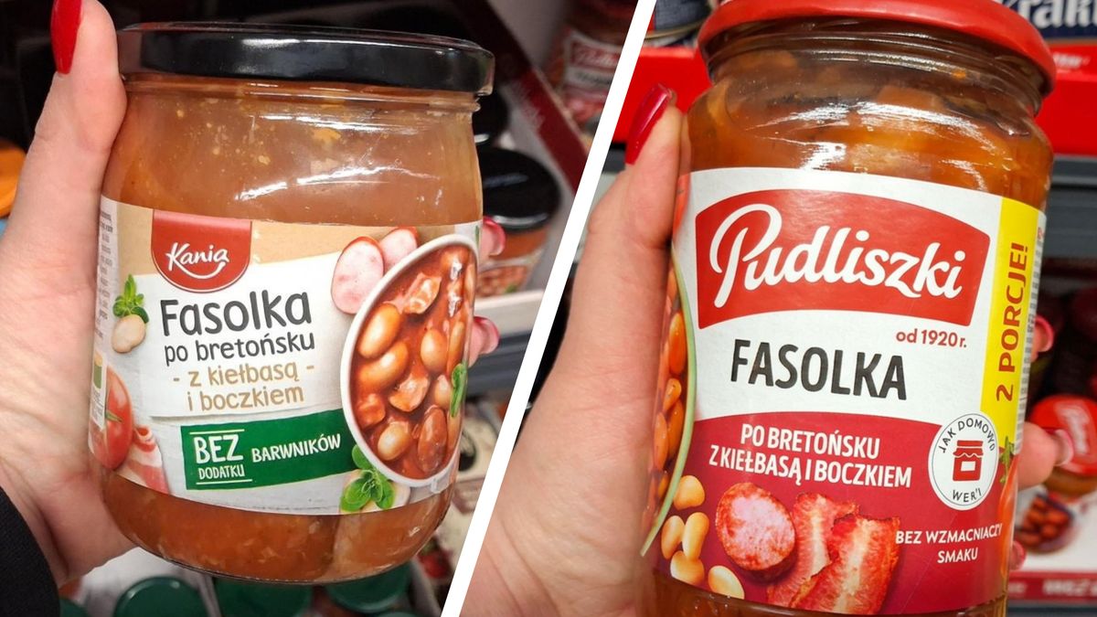 Porównałam skład fasolki po bretońsku z Lidla