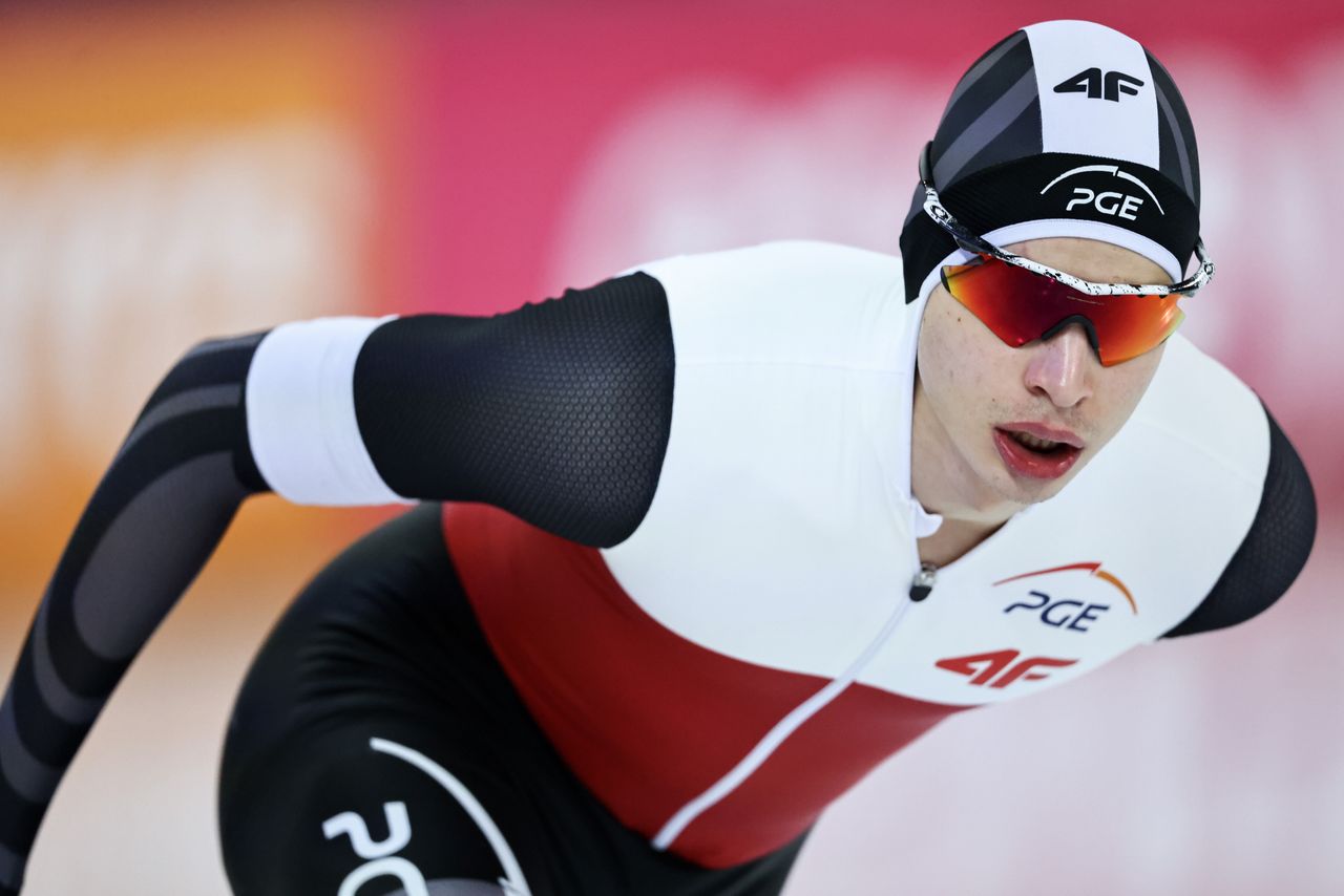 Władimir Semirunnij z nowym rekordem Polski w łyżwiarstwie szybkim. Co za wynik