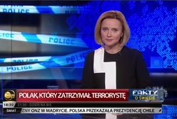 TVN24 BiS: Jolanta Pieńkowska poprowadziła nowe wydanie "Faktów o świecie"