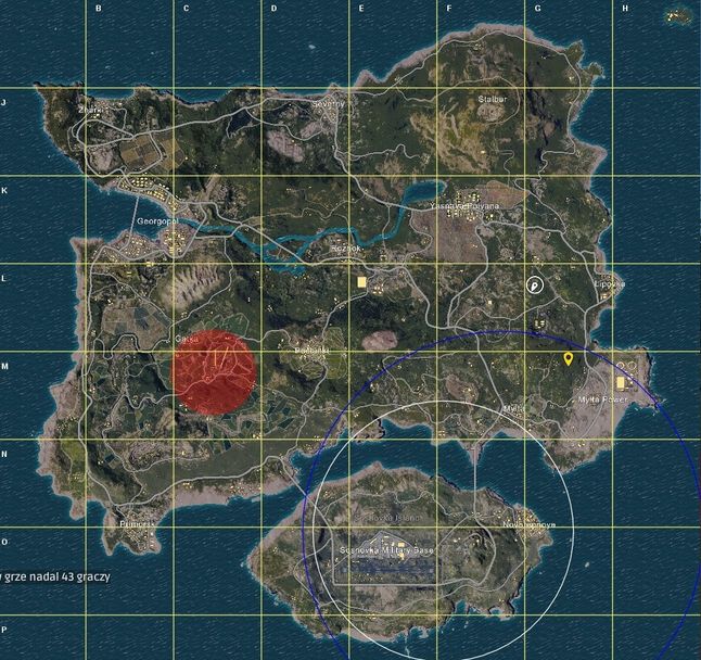 Mapa wyspy