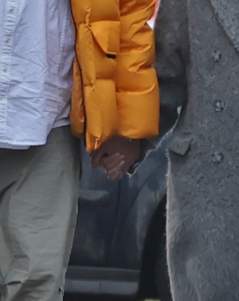 Agnieszka Grochowska z tajemniczym mężczyzną