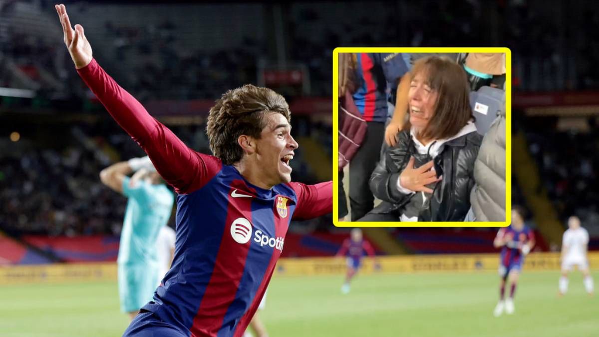 Getty Images / David S.Bustamante /  Fabrizio Romano/Twitter / Marc Guiu / reakcja rodziny 17-latka na bramkę