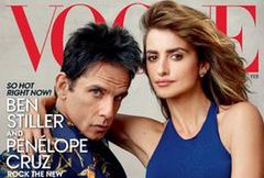 Ben Stiller i Pénelope Cruz na okładce "Vogue'a"
