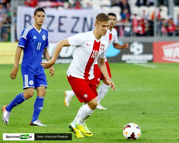 Martin Kobylański zna polską piłkę dzięki występom w młodzieżowej reprezentacji