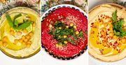 Hummus w trzech pysznych odsłonach. Klasyczny, z bobem i z burakiem zachwyci każdego
