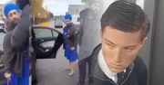 Nagrano incydent z bratem zabójcy Henry'ego Nowaka. Wyciągnął miecz