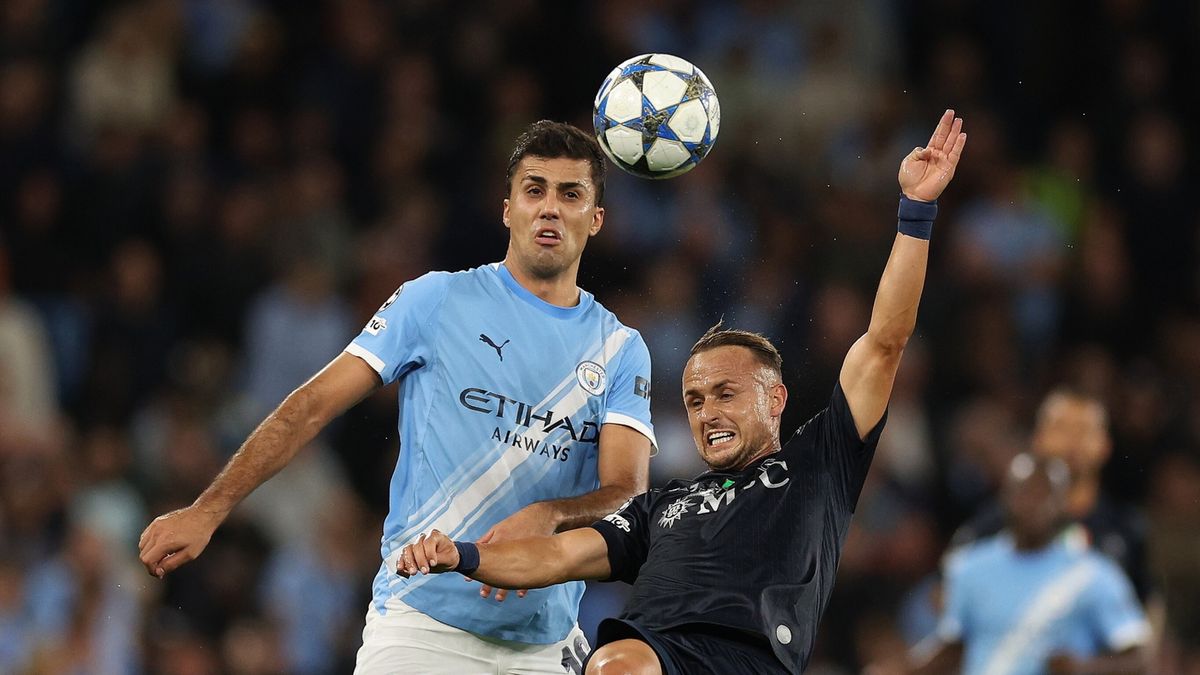 PAP/EPA / Adam Vaughan / Mecz Ligi Mistrzów: Manchester City - SSC Napoli