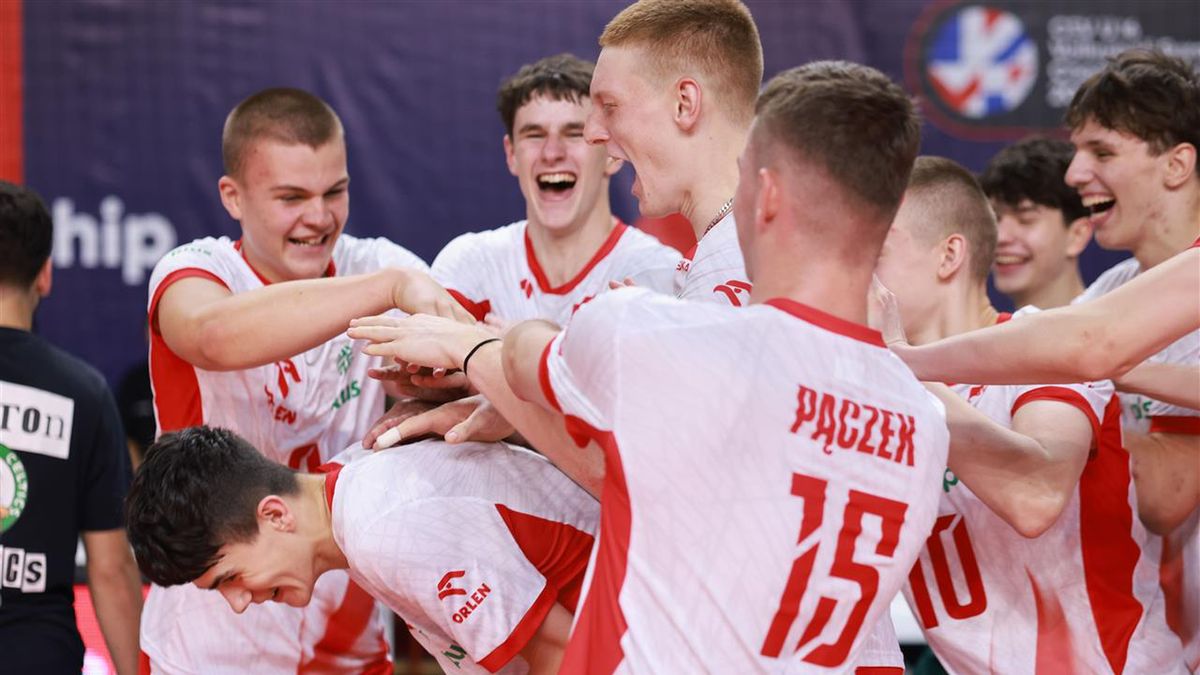 Materiały prasowe / CEV / Na zdjęciu: reprezentacja Polski U-16