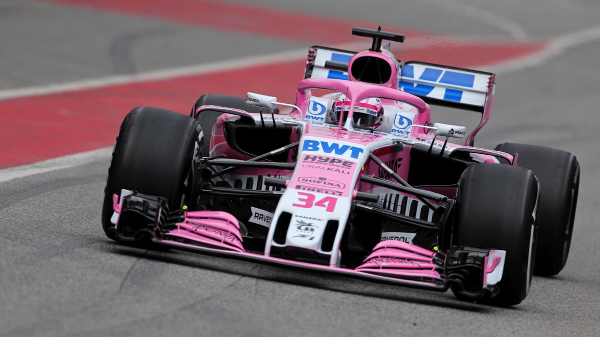 Zdjęcie okładkowe artykułu: Materiały prasowe / Force India / Na zdjęciu: Nikita Mazepin za kierownicą Force India