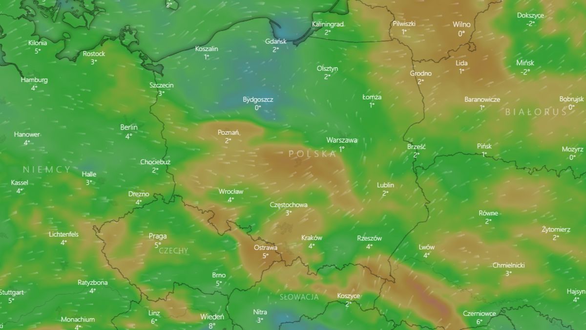 Jaka pogoda w poniedziałek (6 marca)?