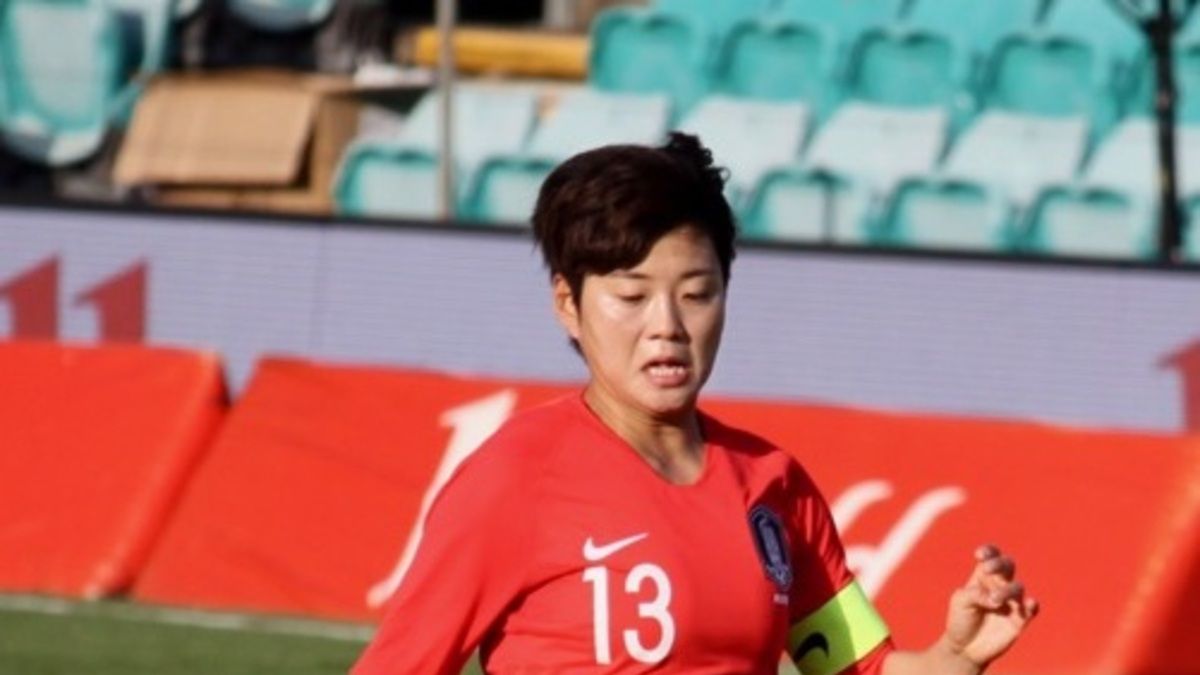 Reprezentantka Korei Południowej w piłce nożnej