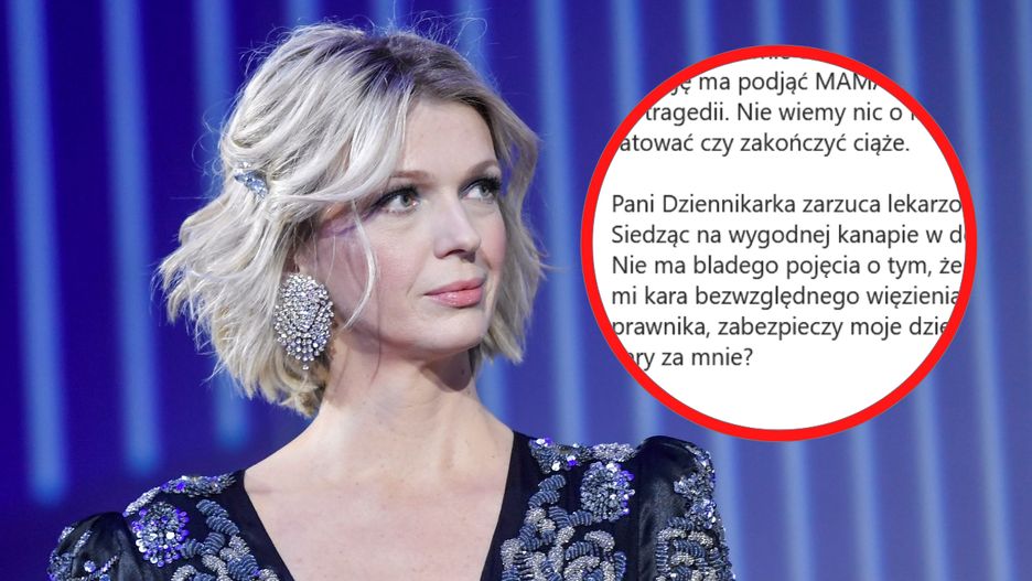 Magda Mołek wdała się w internetową dyskusję z lekarką 