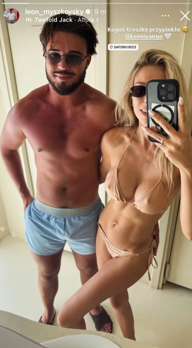 Leon Myszkowski i Ksenia 