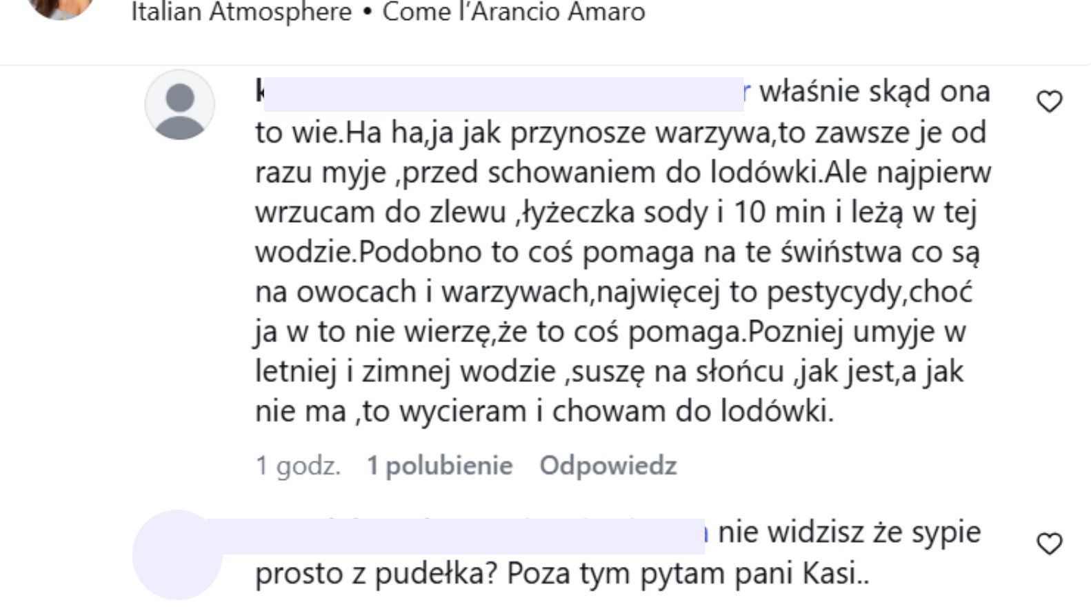 Kłótnia pod postem Katarzyny Cichopek