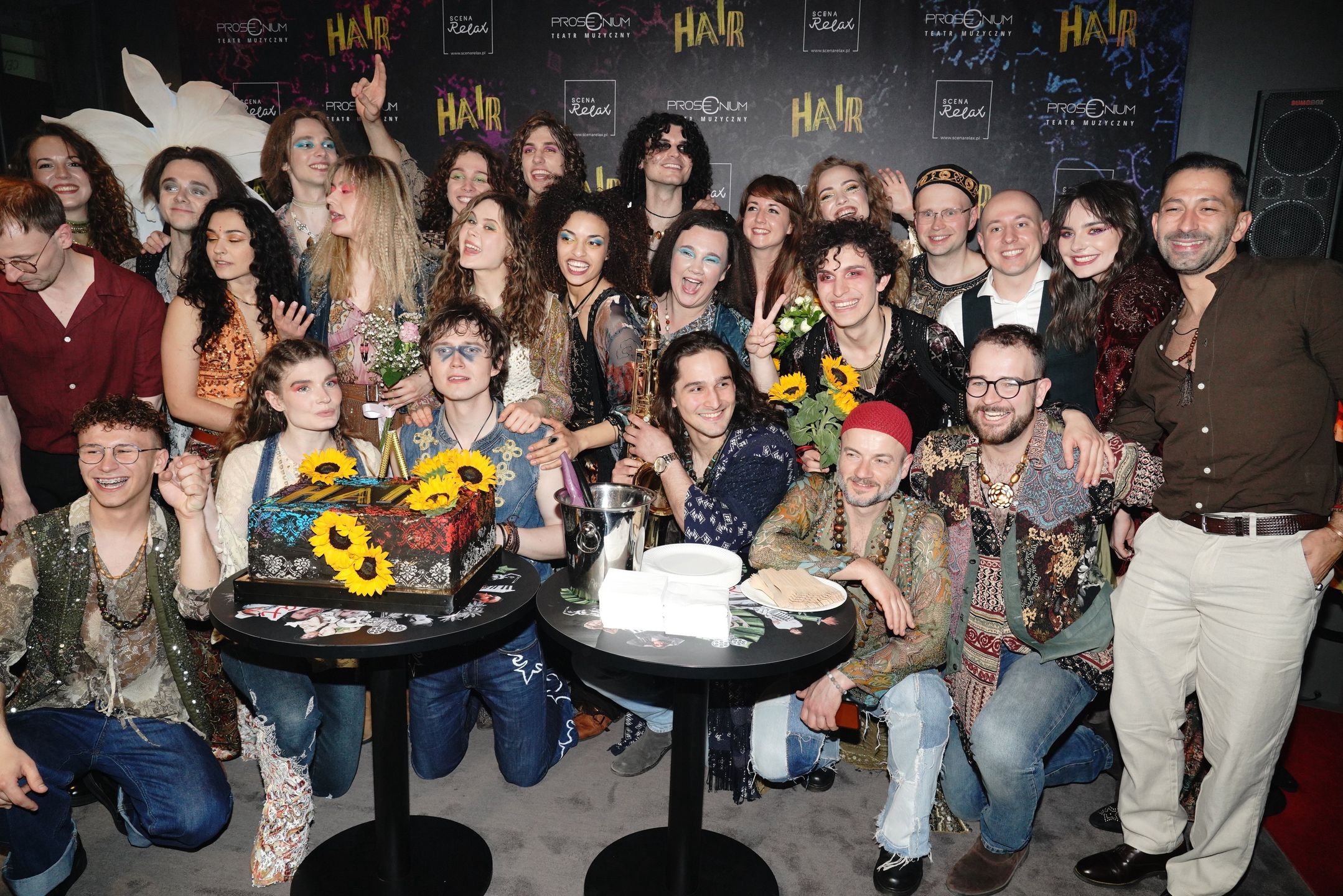 Obsada musicalu "Hair" 