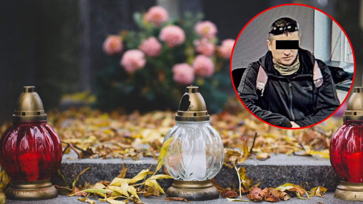 Grzegorz B. miał zamordować syna. Tak wygląda jego grób