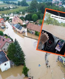 Wjechał busem w środek powodzi. "Został porwany przez nurt"