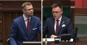 Ostre słowa w Sejmie. Hołownia reaguje: "To jest chamstwo"