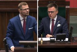 Ostre słowa w Sejmie. Hołownia reaguje: "To jest chamstwo"