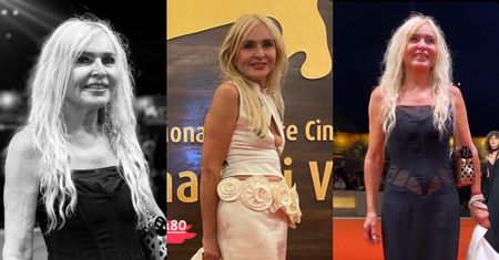 Monika Olejnik paraduje po czerwonym dywanie na festiwalu w Wenecji, prezentując DWIE stylówki. Która lepsza? (ZDJĘCIA)