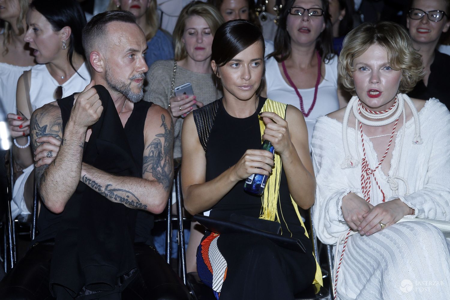 Nergal, Malwina Wędzikowska, Alicja Napiórkowska (fot. AKPA)