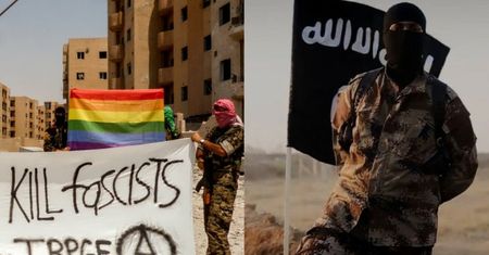W Syrii działa... gejowska bojówka walcząca z ISIS! "Te pe*ały zabijają faszystów"
