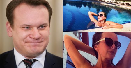 Poseł PiS-u chwali się zdjęciami rozebranej żony w sieci: "Moja Aga, rocznik '72, w formie"