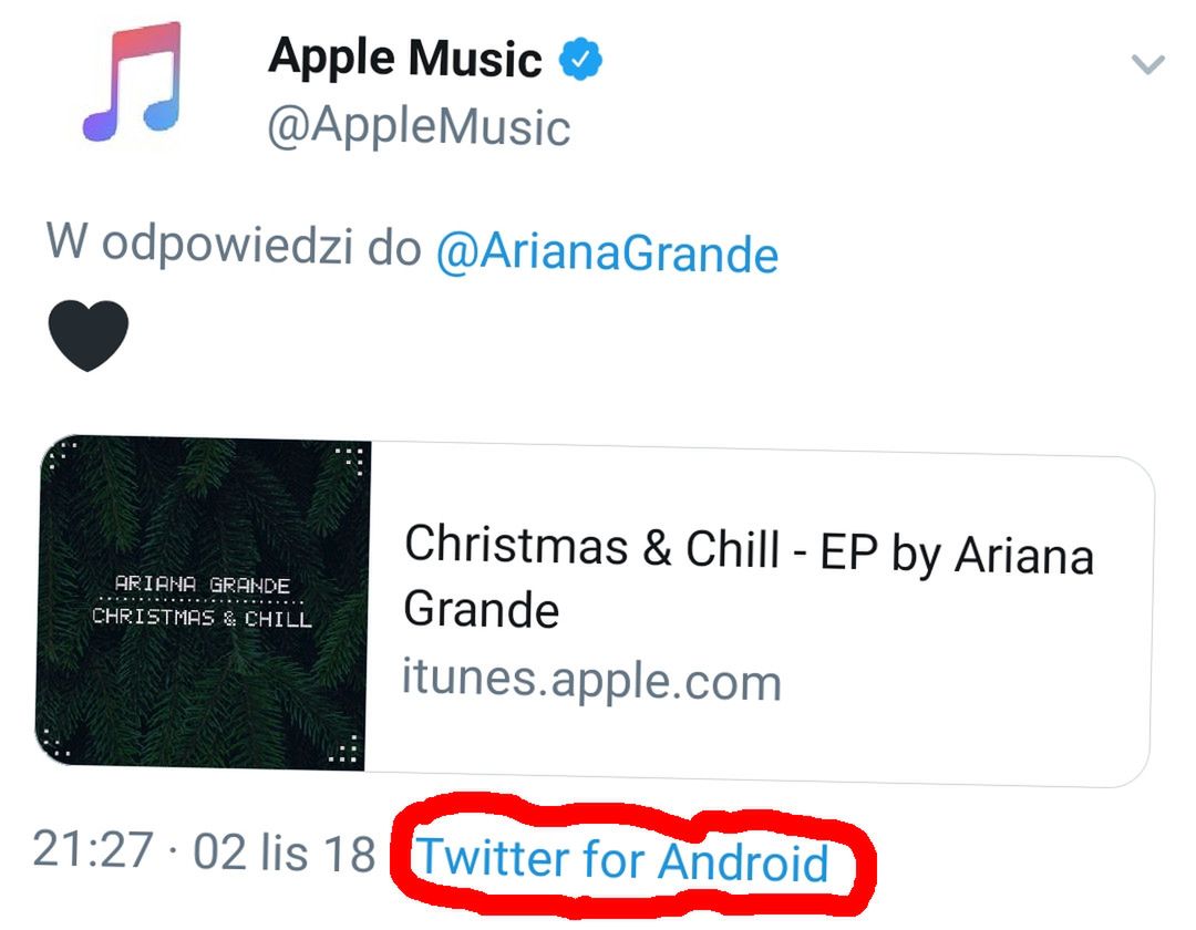 Role się odwróciły. Apple przyłapany na wysłaniu tweeta z telefonu z Androidem 3