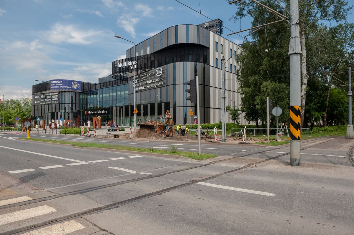 Warszawa. ZDM "poprawia" Młociny. Trwa modernizacja