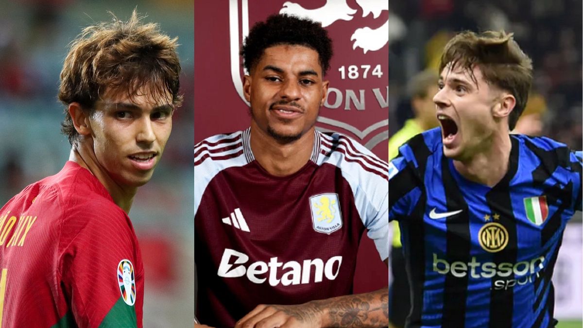 Zdjęcie okładkowe artykułu: WP SportoweFakty / Kuba Duda / X / Aston Villa / Getty Images / Na zdjęciu: Joao Felix, Marcus Rashford i Nicola Zalewski