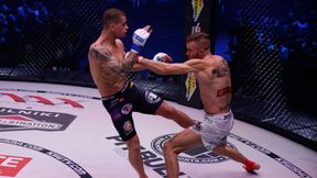 MMA. KSW 52. Maciej Kazieczko - Michael Dubois. Znakomity nokaut Polaka! Szwajcar wyniesiony na noszach