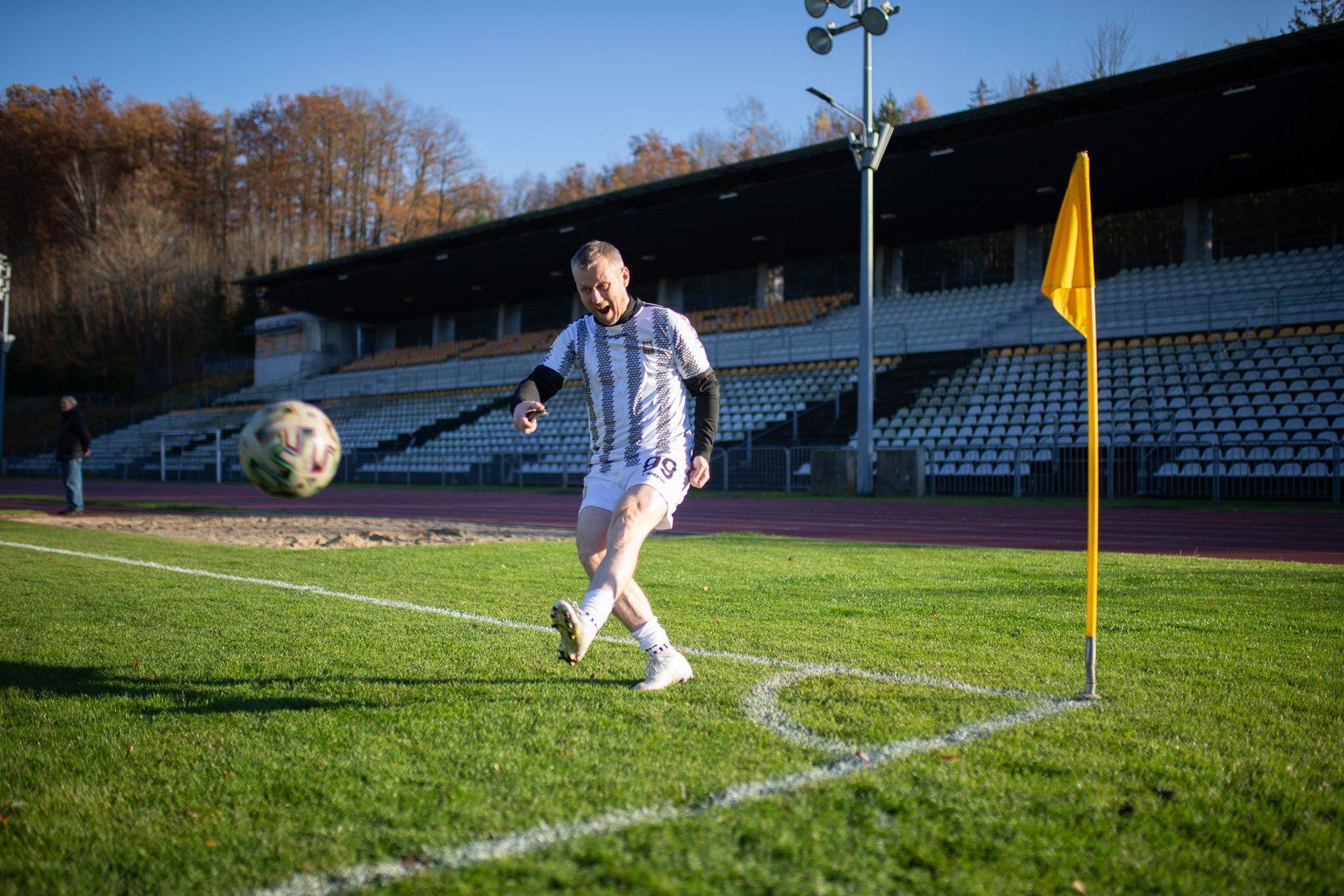 Mecz zakończył się wynikiem 9:2 dla Oldbojów ze Szczecina.